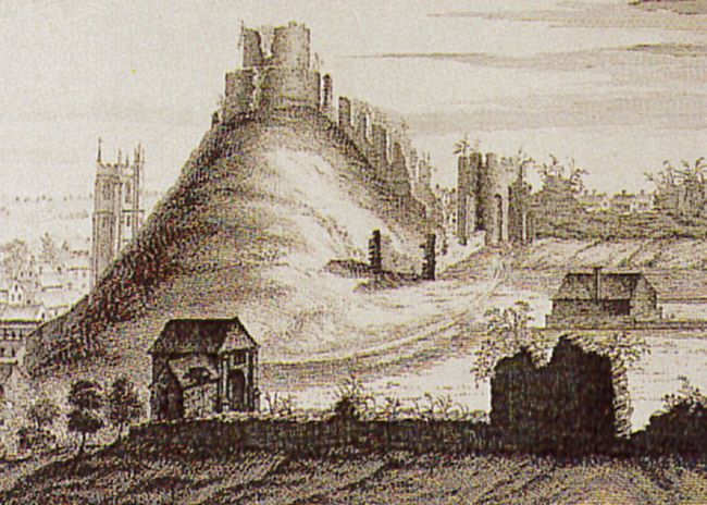 Illustration of Launceston Castle