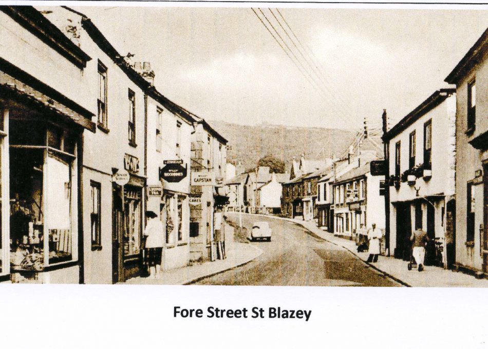Fore Street St Blazey in the 1950s