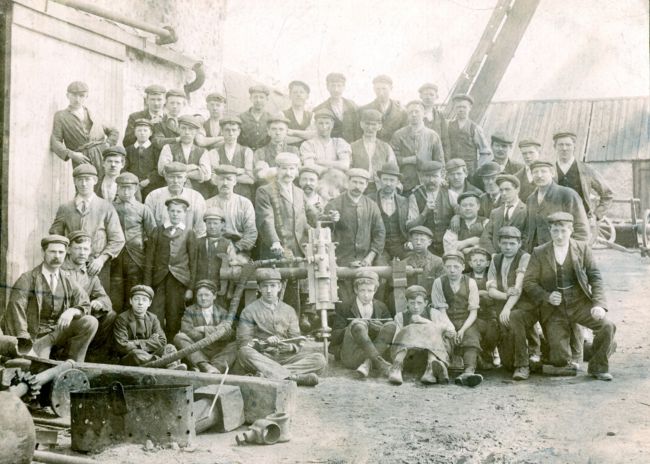 Cornish miners from the Pool area