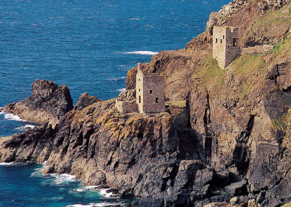 The Crowns engine houses at Botallack near St Just