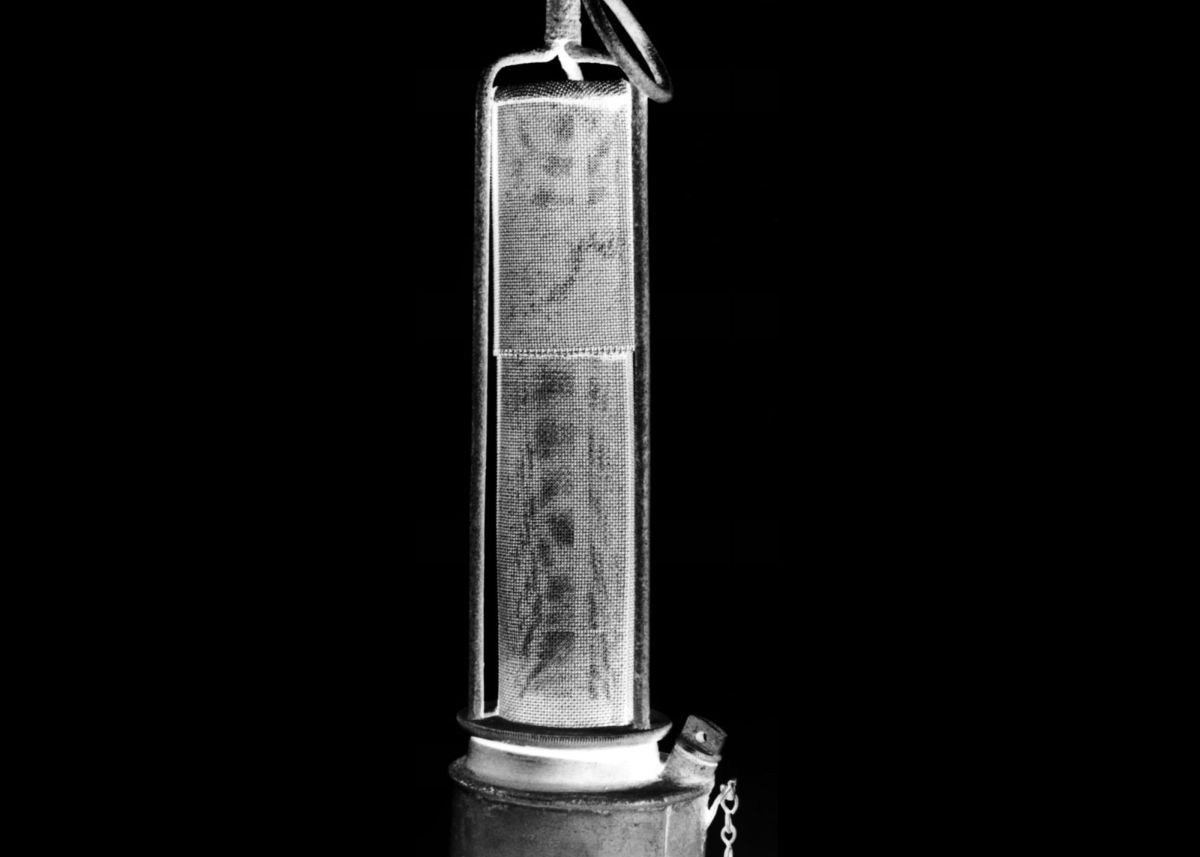 Photograph of Sir Humphry Davy Miner's Lamp