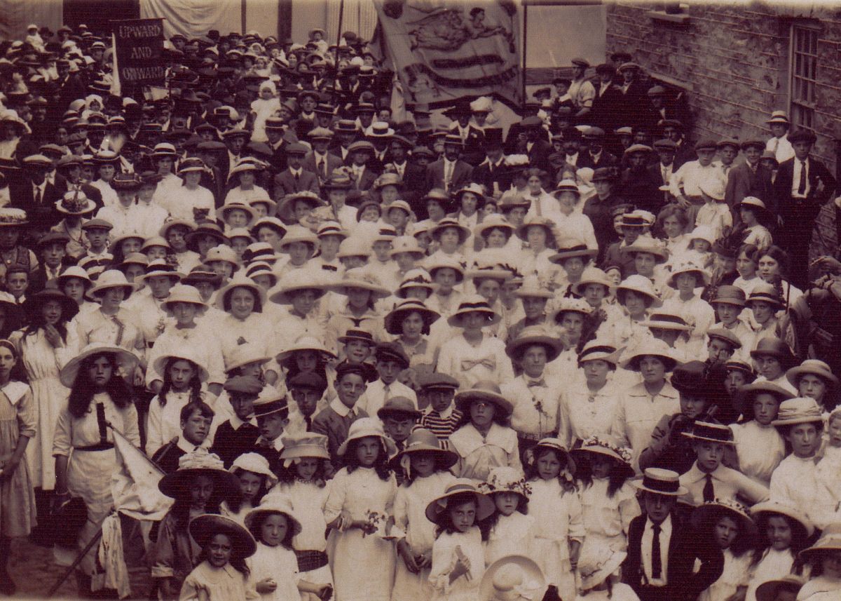 Mevagissey Feast Week Rally in the 1900s