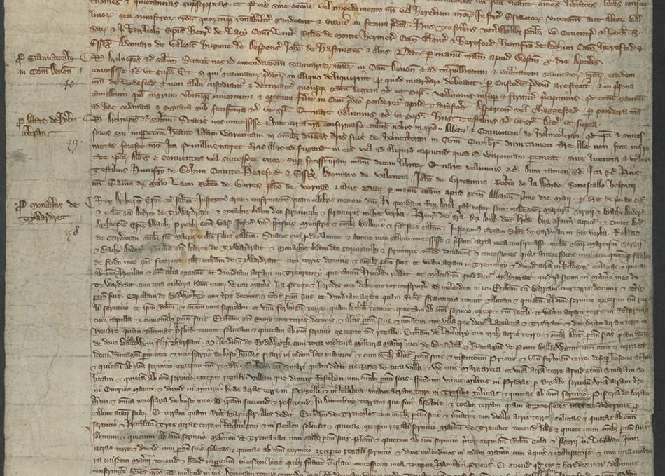 The Charter of the Liberties to the Tinners of Cornwall.