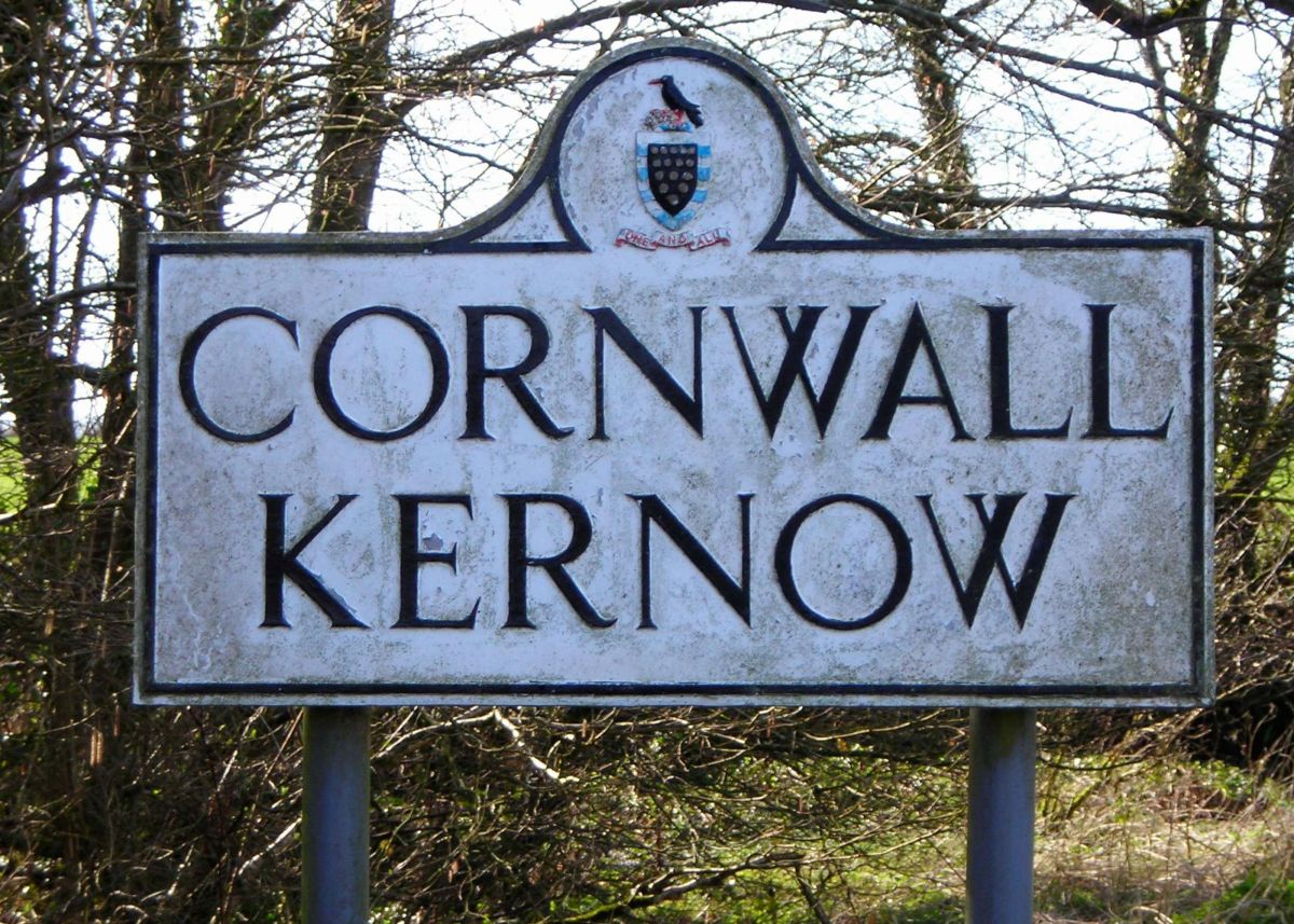 Cornish border sign