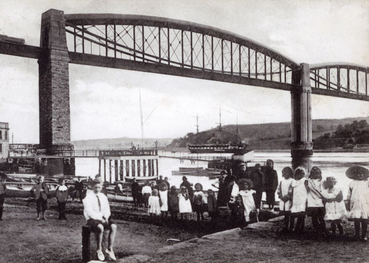 Royal Albert Bridge around 1910