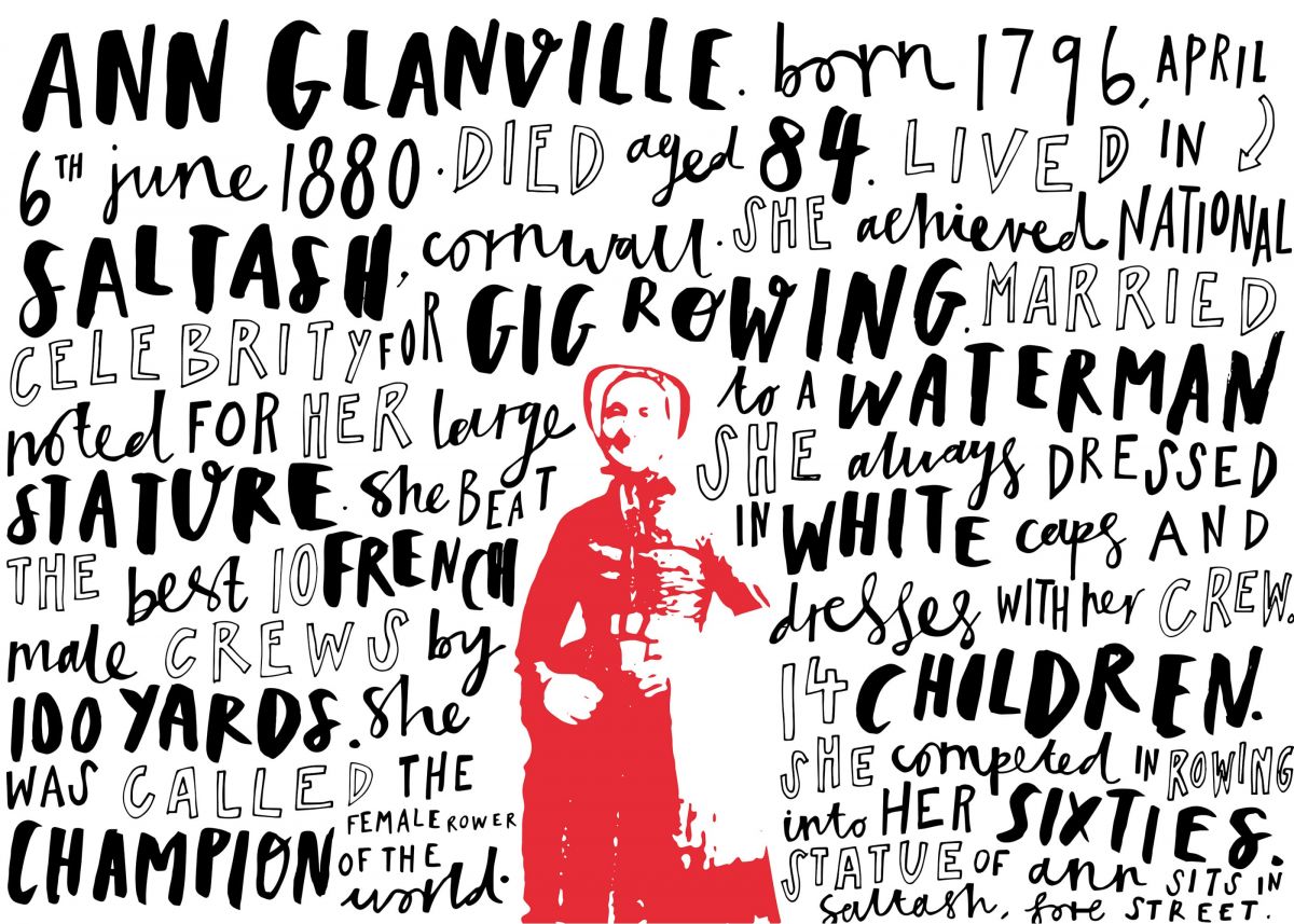Illustration of Ann Glanville