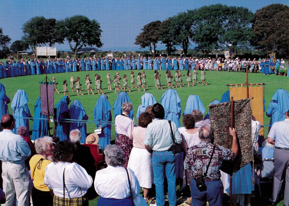 Photograph of the Cornish Gorsedh ceremony